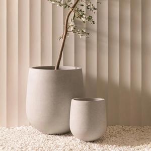 กระถางต้นไม้ทรงกลมสำหรับตกแต่งบ้านและโรงแรมและสวนกระถางไม้สำหรับปลูกต้นไม้ในร่มไม้ธรรมชาติ - Product Image 2