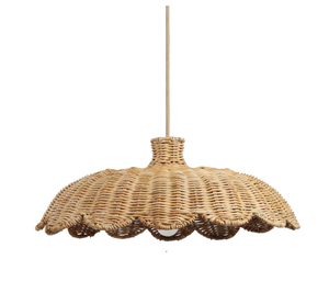 Lámpara colgante de ratán de color personalizado, decoración de iluminación de la mejor calidad, diseño de tendencia, lámpara colgante de forma personalizada, decoración del hogar - Product Image 1