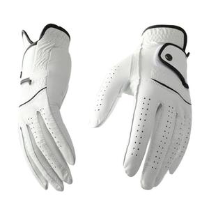 Gants de golf tous temps de haute qualité en cuir Cabretta noir et blanc une classe gant de golf en peau de mouton - Product Image 3