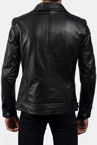 Veste en cuir d'hiver de haute qualité pour hommes avec service d'usine de mode extérieure Vestes en cuir d'hiver intérieures chaudes nouveau design OEM - Product Image 2