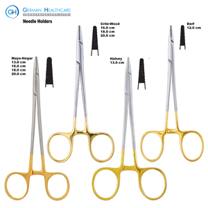 พรีเมี่ยมคุณภาพทันตกรรมผ่าตัด Crile ไม้เย็บเข็มผู้ถือ Crilewood ล็อคคีมคีม - Product Image 2
