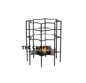 Bougeoir de conception extrêmement bonne bougeoir à bougie en fer fait à la main pour la décoration de la maison et de l'hôtel de mariage - Product Image 5