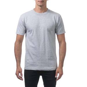 T-shirts d'été respirants pour hommes OEM, manches courtes, prix bas, couleur personnalisée, col rond, coupe ajustée, 100% coton, chemises pour hommes - Product Image 1