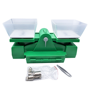 Outil éducatif en plastique de 28 cm avec 10 poids métalliques pour l'apprentissage des mathématiques des élèves de 5 à 7 ans – Balance scolaire - Product Image 2