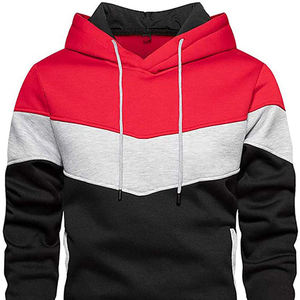 Sudaderas con capucha para hombre 100% algodón Venta al por mayor impresión personalizada peso pesado Oversized Basics algodón mezclado sudaderas con capucha para hombres - Product Image 5