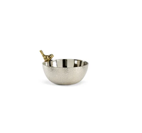 Support en laiton pour bol en acier antique pour forme ronde et produit Offre Spéciale pour une pièce au design unique et simple au meilleur prix