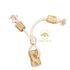 100% cuerda de algodón natural juguete para perros estilo duradero hecho a mano en Vietnam por HOANG LINH SG + 84 797 415 298 Sara - Product Image 3