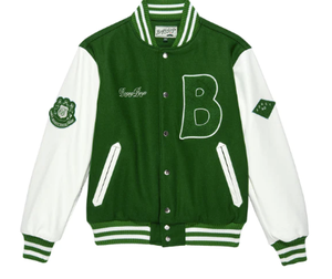 OEM personalizado invierno carta hombres Varsity chaqueta Vintage Universidad Chenille parches Logo bordado chaquetas para hombres - Product Image 6