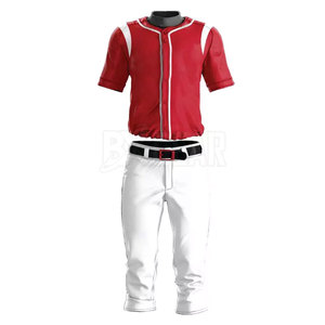 Uniforme de béisbol de equipo hecho de poliéster 100% con Jersey y pantalón cómodos disponibles a precio duradero - Product Image 3