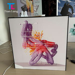 ขาตั้งแสดงบนโต๊ะแบบพกพามีไฟ LED และฟังก์ชันการจัดเก็บ - Product Image 4