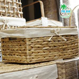 PRODUCTO CALIENTE Cesta de jacinto de agua versátil para alimentos y artículos de cocina Perfecta para organizar - Product Image 3