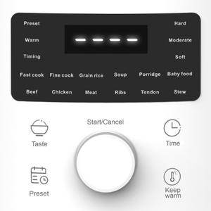 Bán buôn kỹ thuật số nhà đa chức năng Nồi cơm điện nấu chậm chương trình không dính lớp phủ bên trong nồi Nồi áp suất - Product Image 4