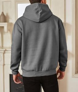 Basics Custom High Street Wear Sweat à capuche avec impression personnalisée Full Face Zip Custom Hoodie Fabricant Hoodies Sweatshirts pour hommes - Product Image 2