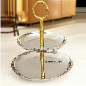 Soporte para Tartas de Lujo para el Hogar, Tendencia en Artículos de Mesa, para Servir Frutas, para Fiestas de Aniversario, con Acabado Personalizado - Product Image 3