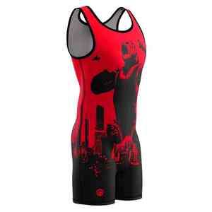Combinaison de rashguard MMA sur mesure et ensemble de lutte tricoté, tenue de travail entièrement sublimée, vêtements d'arts martiaux personnalisés - Product Image 2