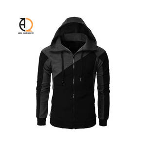 Sudaderas con Capucha para Entrenamiento Físico, con Cierre y Logotipo Personalizado, de Felpa - Product Image 1