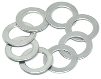 High Precision Din125 Din9021 Metal Flat Washers Stainless Steel A2 A4 304 316 Plain Flat Gasket Washer M4 M6 M8 M16 Flat Bronze
