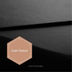 Caja de regalo de 9x6,5x3,8 pulgadas, caja de padrino, CAJA PLEGABLE rectangular con tapa magnética para embalaje de regalo (negro mate, grano - Product Image 4