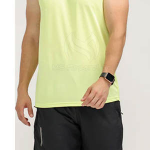 Camiseta sin Mangas para Hombre, Talla Grande, Informal, de Punto, 100% Algodón, Secado Rápido, Transpirable, Hecha en Pakistán, Venta de Fábrica, Nuevo Modelo Más Vendido - Product Image 6