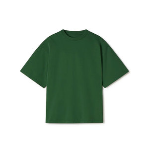Camiseta lavada personalizada para hombre y mujer, camiseta de manga corta de gran tamaño, unisex, venta al por mayor, 300g/m² - Product Image 1