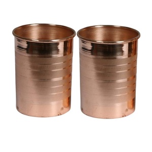 Utensilios de cocina Metal sólido Premium Mini Moscow Mule Glass Copper Shot Glass con medida Taza de cobre Moscow Mule - Product Image 3