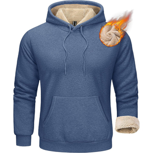 เสื้อมีฮู้ดปักโลโก้สำหรับผู้ชายเสื้อกันหนาวผ้าฝ้ายแบบสวมหัวมีฮู้ดผ้าฟลีซทันสมัยเครื่องแต่งกายแนวสตรีทแฟชั่นสำหรับฤดูหนาว - Product Image 1