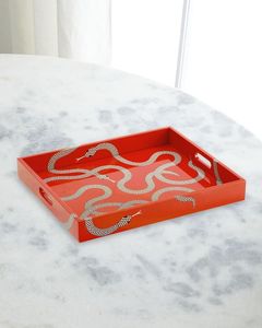 Plateau en MDF robuste avec texture en bois, parfait pour une utilisation quotidienne dans les cuisines et les salles à manger des maisons - Product Image 2