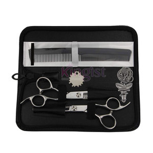 Tijeras para el pelo de acero inoxidable de belleza profesional al por mayor maquinilla de afeitar de calidad con punta de hoja afilada recién llegado - Product Image 6