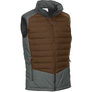 Gilet matelassé pour homme avec support couleur sans manches Vestes rembourrées zippées Manteau léger Gilet matelassé avec poches - Product Image 4