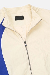 Veste coupe-vent pour homme à logo personnalisé, vente en gros, respirante, séchage rapide, coupe-vent à empiècements - Product Image 3