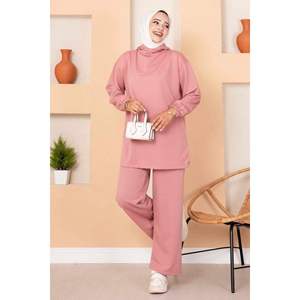 Ensemble de 2 pièces à capuche à deux fils en poudre - Product Image 3