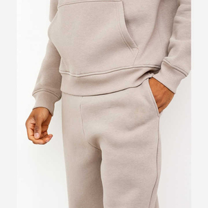 ชุดวอร์มผู้ชายลายพิมพ์สำหรับฤดูหนาว เนื้อผ้าหนา แบบสปอร์ต มีฮู้ด ผ้าฝ้าย 100% ระบายอากาศได้ดี ดีไซน์ทันสมัย ซับในผ้าฟลีซ - Product Image 5