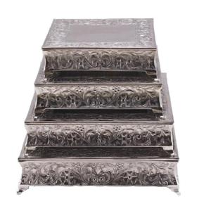 Soporte de servidor de pastel personalizado de estilo moderno Soporte de pastel de metal de aluminio Venta caliente Soporte de soporte de pastel de fruta para servir pastel de metal - Product Image 3