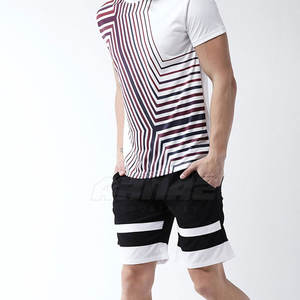 Pantalones cortos informales clásicos con Ajuste Recto y acabado de bolsillo limpio Pantalones cortos con tela de tacto fresco y diseño de ropa de calle simple - Product Image 5