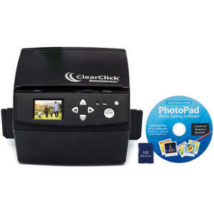 ควิกคอนเวิร์ต ®    สแกนภาพถ่าย สไลด์ และภาพเนกาทีฟเป็นรูปดิจิทัลด้วยความละเอียด 20 ล้านพิกเซล - Product Image 1