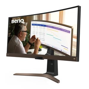 UltraWide 38-Inch 21:9 Curved Display Screen with USB-C Charging DP Height Adjustable IPS Wide Color Remote Controls - Product Image 3