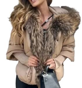 c Casual Stylish Hooded Puffer <b>Women</b> Jacket Custom Colour Windproof Winter Jacket High Quality Wholesale Puffer Jacket - Product Image 1