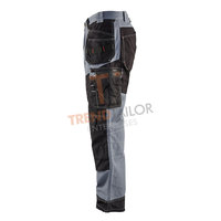 Pantalon de travail utilitaire multi-poches, pantalon de travail de sécurité imperméable à haute visibilité pour la construction
