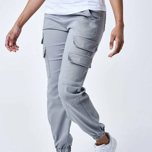 กางเกงยีนส์ขาตรงหลายกระเป๋าสำหรับผู้หญิงกางเกงยีนส์ Rompex สไตล์แฟชั่นกางเกงยีนส์ขาตรงแบบสั่งทำ - Product Image 2