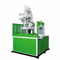 Machine de moulage par injection verticale Huaguan HG-TW-40TS, conception double plateau pour matériaux ABS/PP/PC/PE, haute précision