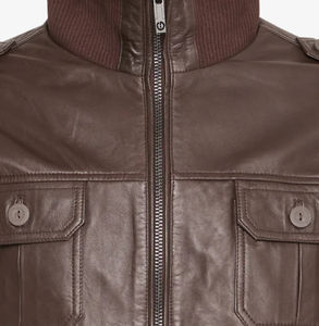 Tendance de la mode, vestes en cuir pour hommes, imperméables, écologiques, option de logo sur le devant, durables et élégantes pour un usage quotidien - Product Image 4