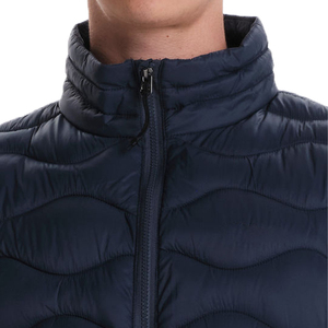 Gilet à bulles isolé léger classique Gilet bouffant en nylon chaud avec poches en deux couleurs pour gilet d'hiver - Product Image 6