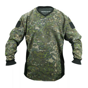 Tissu en polyester personnalisé de gros maillot de paintball léger avec maillots de paintball rembourrés - Product Image 6
