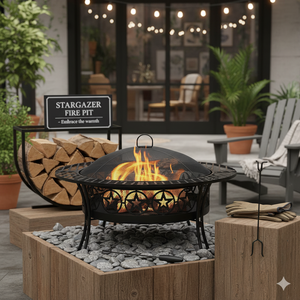 Le gril de barbecue de foyer de charbon de bois romain rustique peut être utilisé comme four à pizza pour les fournitures de jardin de patio de cuisine extérieure - Product Image 6
