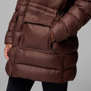 Veste matelassée en duvet, style tendance, chaude et coupe-vent, prix de gros, logo personnalisé, multi-poches, veste matelassée en nylon pour femmes, hiver 2026 - Product Image 4