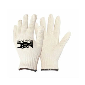 Gants de travail 100% coton tricotés pour la sécurité des mains 2023. - Product Image 1