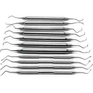 Escaladores dentales manuales de alta calidad 2025, sonda de mano, Hoz, instrumentos quirúrgicos dentales - Product Image 2