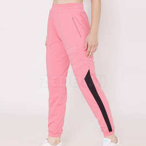 Best Quality Breathable Solid Color <b>Women's</b> <b>Trouser</b> Elastic Waist Flat Front <b>Summer</b> New Fashion Hot Sale Streetwear <b>Trousers</b> - Product Image 3