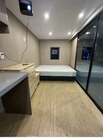 Cabine de luxe mobile de 20 pieds, bureau extérieur, pod de travail mobile pour jardin