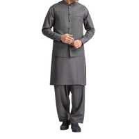 Nouveauté robe pakistanaise taille personnalisée pour hommes Shalwar Kameez vêtements pour hommes costume Shalwar Kameez à manches longues disponible à la vente